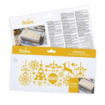 Schablone - Weihnachtsschmuck